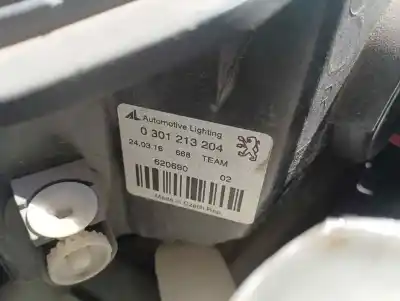 Pezzo di ricambio per auto di seconda mano faro anteriore destro per peugeot 407 sw rhrdw10bted4 riferimenti oem iam 0301213204  