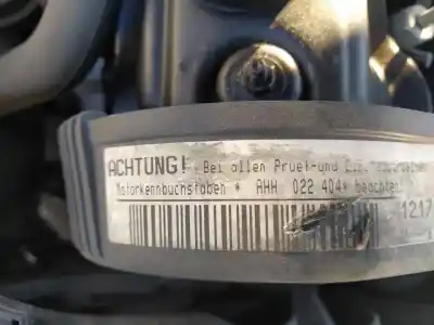 Second-hand car spare part complete engine for audi a4 b5 (8d2) 1.9 tdi oem iam references ahh  