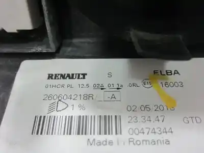 Автозапчастина б/у ліва фара для dacia logan 1 d/k9k k 7 посилання на oem iam 26004218r  