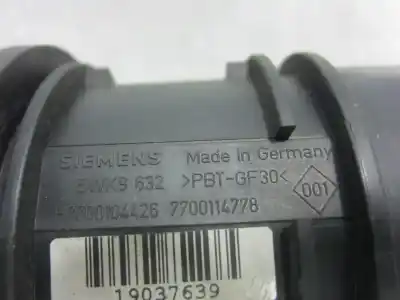 Автозапчастина б/у витратомір повітря для mitsubishi space star (dg0) f9q1 посилання на oem iam 7700114778  