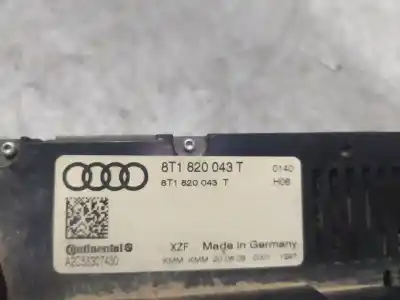 Second-hand car spare part climate control for audi a4 b8 (8k2) 1.8 tfsi oem iam references 8t2820043t  