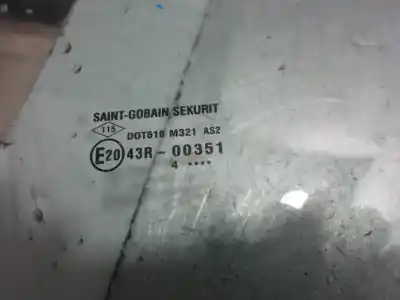 Second-hand car spare part front right glass window for dacia logan ii k9k872 oem iam references 43r00351  