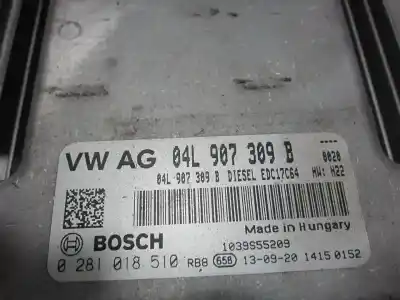 Автозапчасти б/у блок управления двигателем за seat leon (5f1) clh ссылки oem iam 04l907309b  