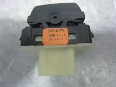 Second-hand car spare part left front power window switch for dacia logan 1 d/k9k k 7 oem iam references 254214937r  