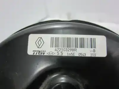 Second-hand car spare part brake servo for dacia logan 1 d/k9k k 7 oem iam references 472103298r  