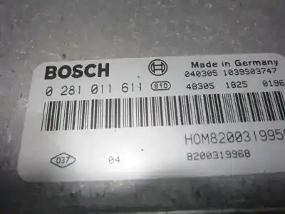 Pezzo di ricambio per auto di seconda mano centralina motore per mitsubishi space star (dg0) f9q1 riferimenti oem iam 0281011611  