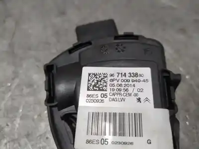 Second-hand car spare part accelerator pedal for citroen c3 5fsep6c oem iam references 9671433880  