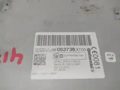 Автозапчастина б/у аудіо система / радіо cd для citroen c3 5fsep6c посилання на oem iam 98053736xt00  