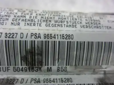 Автозапчастина б/у передня ліва подушка безпеки для citroen c4 grand picasso 9hz посилання на oem iam 9654115280  