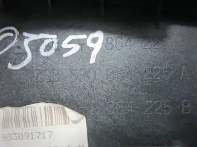 Автозапчастина б/у молдинг для seat leon (5f1) clh посилання на oem iam 5f0864225a  