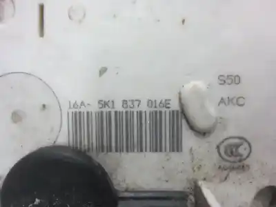 Автозапчасти б/у замок передней правой двери за seat leon (5f1) clh ссылки oem iam 5k1837016e  