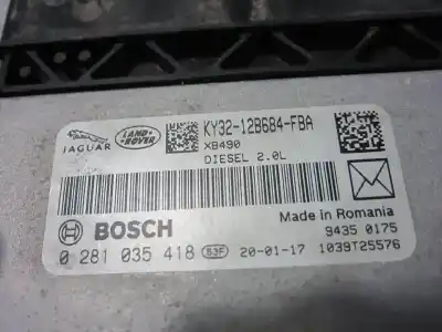 Автозапчастина б/у ебу контролер двигуна для land rover range rover evoque 204dtd посилання на oem iam 0281035418  