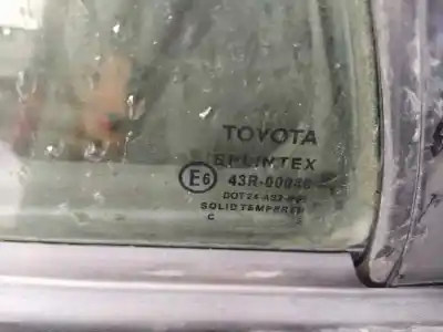 Автозапчастина б/у ліве задне скорівне скло для toyota corolla (e12) 1cdftv посилання на oem iam 43r00048  