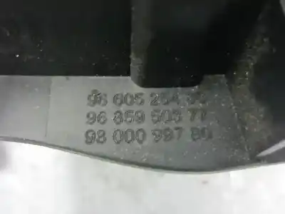 Автозапчастина б/у ліва задня внутрішня ручка для citroen c-elysee (dd_) 1.6 bluehdi 100 посилання на oem iam 9660525480  