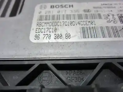 Автозапчасти б/у блок управления двигателем за peugeot 207/207+ (wa_, wc_) 1.4 hdi ссылки oem iam 9677030080  