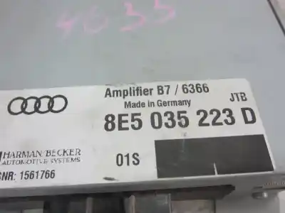 Автозапчастина б/у електронний модуль для audi a4 b7 (8ec) 2.0 tdi 16v посилання на oem iam 8e5035223d  