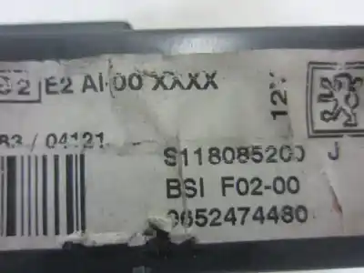 Автозапчасти б/у блок реле/предохранителей за citroen c3 i (fc_, fn_) 1.4 hdi ссылки oem iam 9652474480  