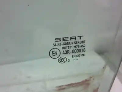 Автозапчастина б/у ліве передне вікно для seat leon (5f1) clh посилання на oem iam 43r000016  