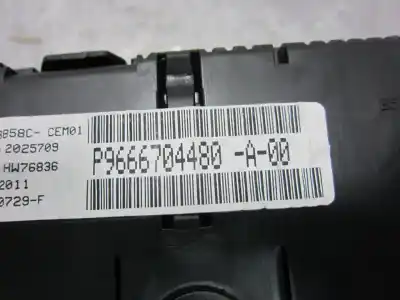 Second-hand car spare part dashboard for citroen grand c4 picasso 5fsep6c oem iam references 9666704480  