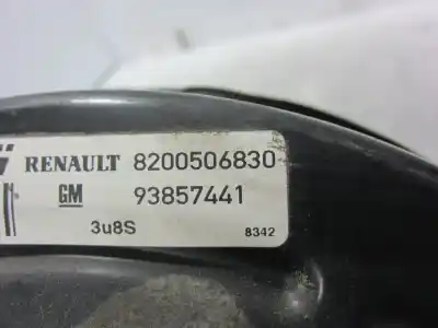 Автозапчасти б/у тормозной серво за renault trafic combi (ab 4.01) f9qu7 ссылки oem iam 8200506830  