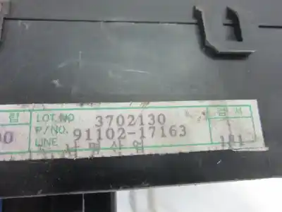 Автозапчасти б/у блок реле/предохранителей за hyundai matrix (fc) 1.6 ссылки oem iam 9110217163  