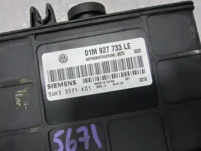 Автозапчастина б/у блок управління акпп для seat leon (1m1) 1.8 20v посилання на oem iam 01m927733le  