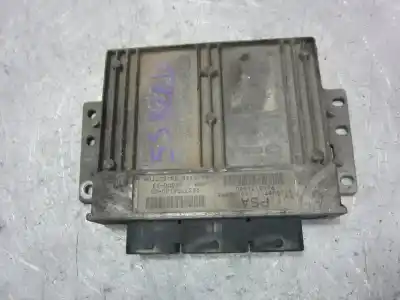 Second-hand car spare part ecu engine control for peugeot 206 fastback (2a/c) 1.4 i oem iam references 9637706180