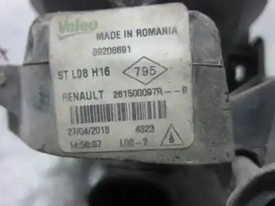 Автозапчасти б/у левая противотуманная фара за dacia logan 1 d/k9k k 7 ссылки oem iam 261500097r  