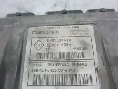 Автозапчасти б/у блок управления двигателем за seat cordoba vario (6k5) 1.4 16v ссылки oem iam 8200334419  
