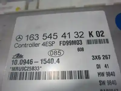 Автозапчасти б/у блок управления абс за mercedes-benz clase ml (bm 163) m112942 ссылки oem iam 1635454132  