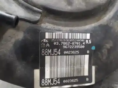 Second-hand car spare part brake servo for citroen c4 picasso i monospace (ud_) 1.6 hdi 110 oem iam references 9672239580  