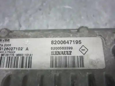 Автозапчастина б/у блок управління акпп для renault megane ii coupe megane ii coupe/cabrio (2003 - 2009) посилання на oem iam 8200563399  