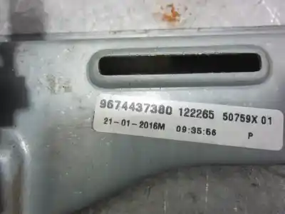 Автозапчасти б/у регулятор стекла заднего левого за citroen c-elysee (dd_) 1.6 bluehdi 100 ссылки oem iam 9674437380  