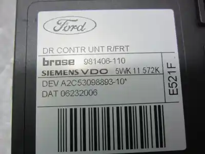 Second-hand car spare part right front window motor for ford focus c-max (cap) d-kkda oem iam references 981406110  