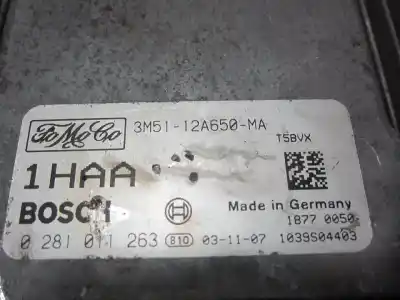 Автозапчастина б/у ебу контролер двигуна для ford focus c-max (cap) d-g8da посилання на oem iam 3m5112a650ma  