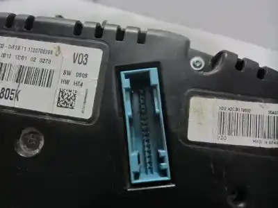 Gebrauchtes Autoersatzteil instrumententafel zum seat ibiza berlina (6j5) cgga06974 oem-iam-referenzen 6j0920805k  