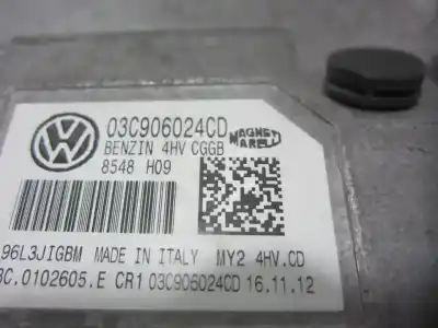 Tweedehands auto-onderdeel ecu motorcontroller voor seat ibiza berlina (6j5) cgga06974 oem iam-referenties 03c906024cd  