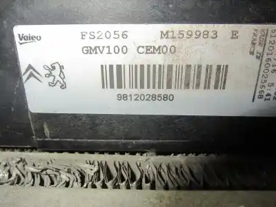Автозапчасти б/у электрический вентилятор за citroen c-elysée hmz ссылки oem iam 9812028580  