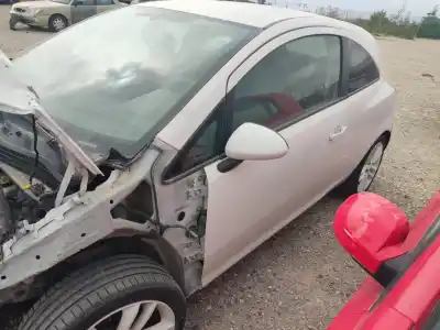 Автозапчасти б/у левая передняя дверь за opel corsa d (s07) 1.4 (l08, l68) ссылки oem iam 