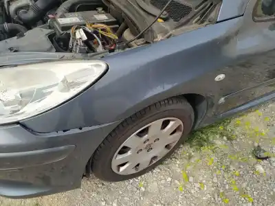 Автозапчасти б/у левое переднее крыло за peugeot 307 break/ sw (s2) 9hydv6ted4 ссылки oem iam 