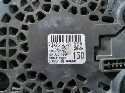 Автозапчастина б/у генератор для opel corsa e (x15) 1.4 turbo (08, 68) посилання на oem iam 0126312030  