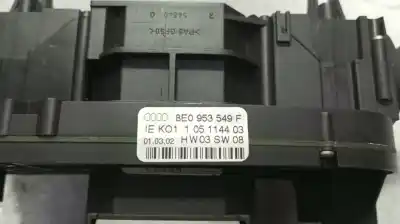 Автозапчастина б/у многофункційне управління для audi a4 b6 (8e2) 1.9 tdi посилання на oem iam 8e0953549f  