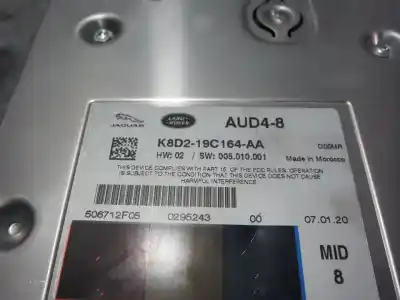 Автозапчастина б/у електронний модуль для land rover range rover evoque 204dtd посилання на oem iam k8d219c164aa  