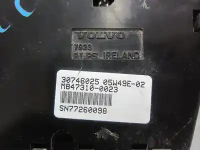 Second-hand car spare part heating / air conditioning control panel for volvo xc90 i (275) d5 awd oem iam references 30746025