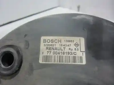 Автозапчастина б/у гальмівний серво для renault clio ii fase i (b/cb0) d7f720 посилання на oem iam 7700416193  