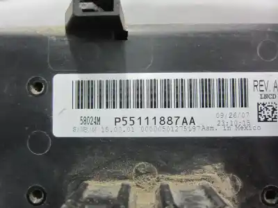 Автозапчасти б/у климат-контроль за dodge avenger (js) ecd ссылки oem iam p55111887aa