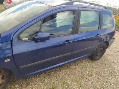 Автозапчасти б/у ЗАДНЯЯ ЛЕВАЯ ДВЕРЬ за PEUGEOT 307 BREAK (3E)  ссылки OEM IAM   