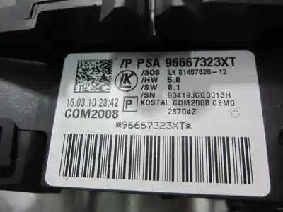 Автозапчасти б/у многофункциональное управление за citroen c3 ii (sc_) 1.4 ссылки oem iam 96667323xt  