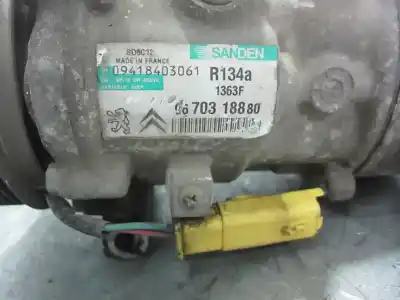 Автозапчасти б/у компрессор кондиционера воздуха за citroen c3 ii (sc_) 1.4 ссылки oem iam 9670318880  