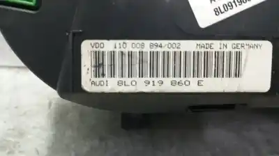 Second-hand car spare part dashboard for audi a3 (8l) aga oem iam references 8l0919860e  